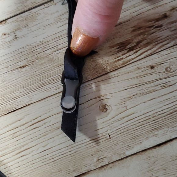 Victoria's‎ Secret Very Sexy Black Quilted Satin Corset with Garter Straps 34B - Picture 6 of 10